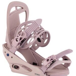 NWB Burton Citizen Elderberry Lilac Snowboard Bindings Size Medium